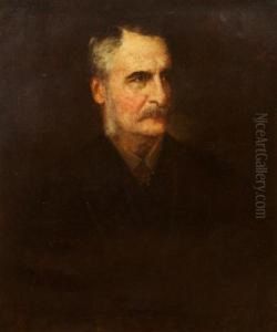 Portrait Of Wheeler Peckham by Eastman Johnson