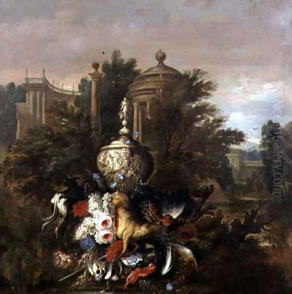 Dead Game and Flowers, 1708 - view 1