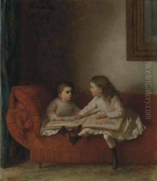 The Lesson (with Page N.o.p. Of The Alphabet Book) - view 1