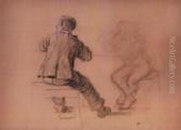 Study For 'the Counterfeiters' - view 1