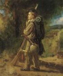 The Little Soldier by Eastman Johnson