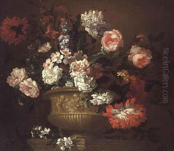 Still Life of Flowers in an Urn - view 1