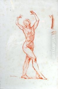 Figure Sketches by Ernest Borough Johnson
