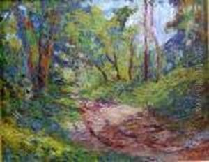 Sunlit Pathway by Francis Norton Johnson