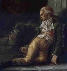 The Death of Goujon, c.1830 by Charles Raymond Chabrillac