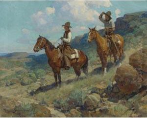 Texas Cowboys by Frank Johnson
