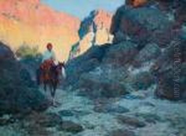 In Painted Canyon - view 1