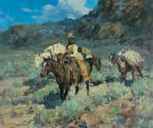 Through The Foothills by Frank Johnson
