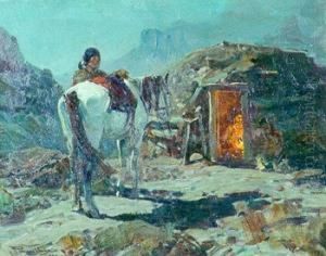 Home Of The Navajo by Frank Johnson