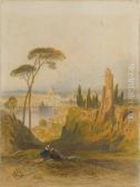 Rome From The Campagna - view 1