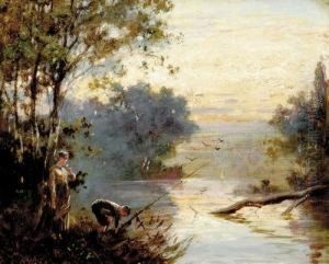 Lechlade On Thames Johnsonh by Harry John Johnson