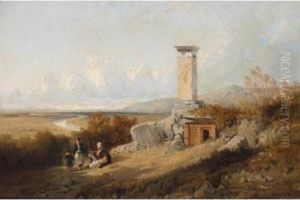 The Lion Tomb At Xanthus, Lycia by Harry John Johnson