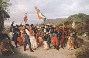 Szuret Vac videken, 1859 by August (Agost Elek) Canzi