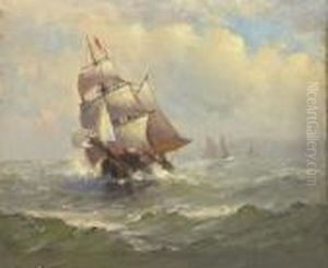 Fishing Boats by Johnson, Marshall