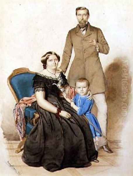 Family Portrait, 1856 - view 1