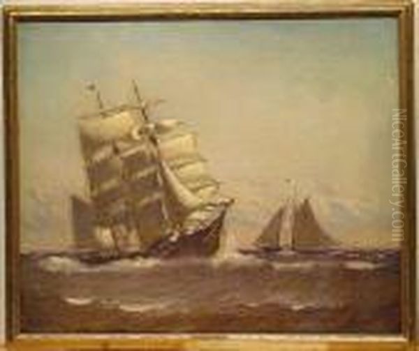 Ships At Full Sail - view 1
