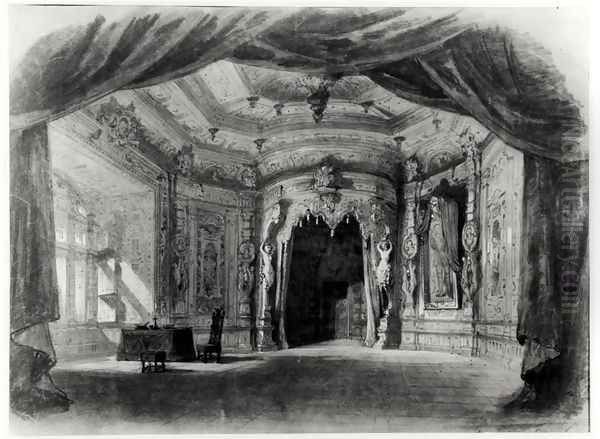 Stage Set for 'Don Giovanni' - view 1