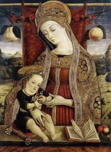 Madonna and Child c. 1482 by Vittorio Crivelli