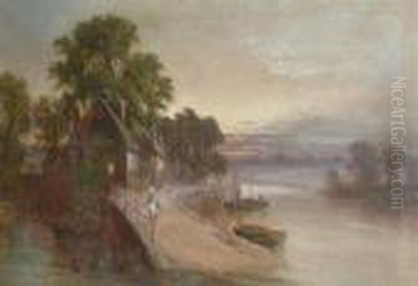 By The Water's Edge At Twilight - view 1