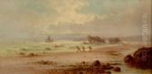 Salvagers On The Foreshore - view 1