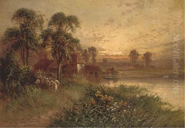 A Couple On A Rustic Path - view 1