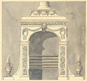 Design for a hall stove by Sir William Chambers