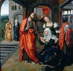 Christ taking Leave of his Mother Christ taking Leave of his Mother