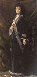 Duran Emile Auguste Carolus A Portrait Of Helena Modjeska Chlapowski by Carolus Duran Charles Emile