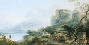 A View of the Bay of Taormina