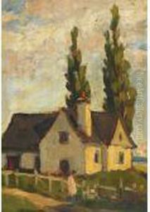 Old House, St. Joachim, P.q. by John Young Johnstone