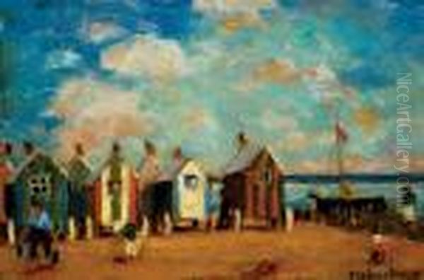 Beach At Ostend - view 1