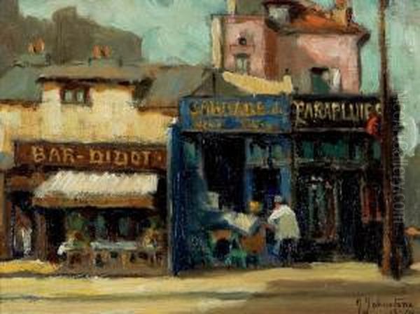 On The Rue Didot, Paris - view 1