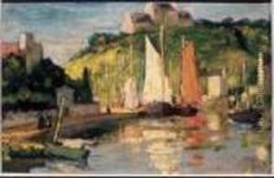 Summer Harbour Scene
