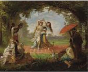 Danse Au Harem; Le Repos De Courtisanes