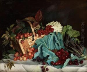 Still Life With Fruit by Ellen Jolin