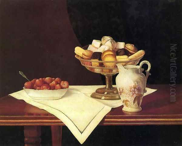 Still Life with Sweets and Strawberries - view 1