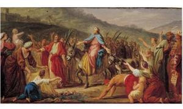 L'entree Du Christ A Jerusalem - view 1