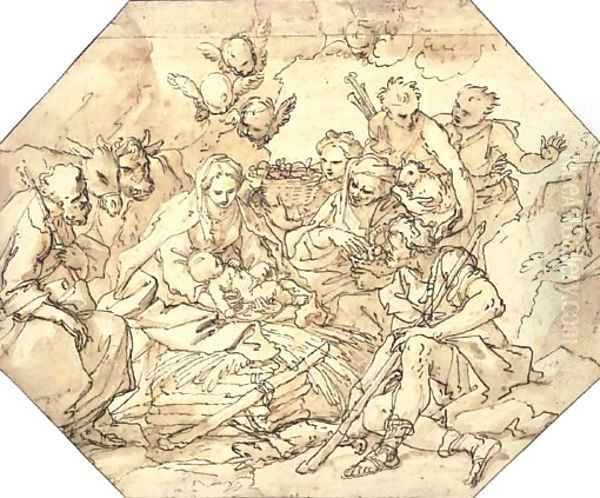 The Adoration of the Shepherds - view 1