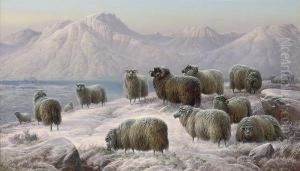Winter Evening In The West Highlands by Charles Jones