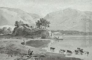The Lake Of Killarney, From Lord Kenmare""s Peak by George Jones