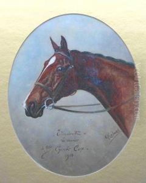 Winner Of The Chester Cup 1910 - view 1