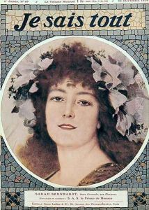 Sarah Bernhardt (1844-1923) in Gismonda by Theobald Chartran