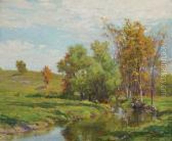 Landscape With Stream - view 1