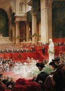 The Ceremony at the Pantheon to Celebrate the Centenary of the Birth of Victor Hugo (1802-85) 26th February 1902, 1904