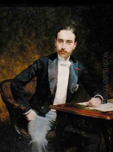 Charles Haas (1832-1902) 1891 by Theobald Chartran