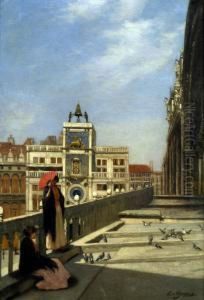 St Marks Square Venice by John Edward Jones