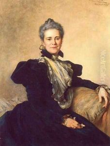 Portrait of Mrs Charles Lockhart by Theobald Chartran