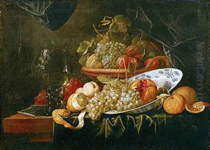 Still Life of Fruit by Alexander Coosemans