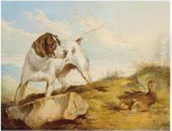 Pointer And Grouse - view 1