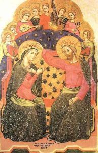 Coronation of the Virgin 1375 by CATARINO